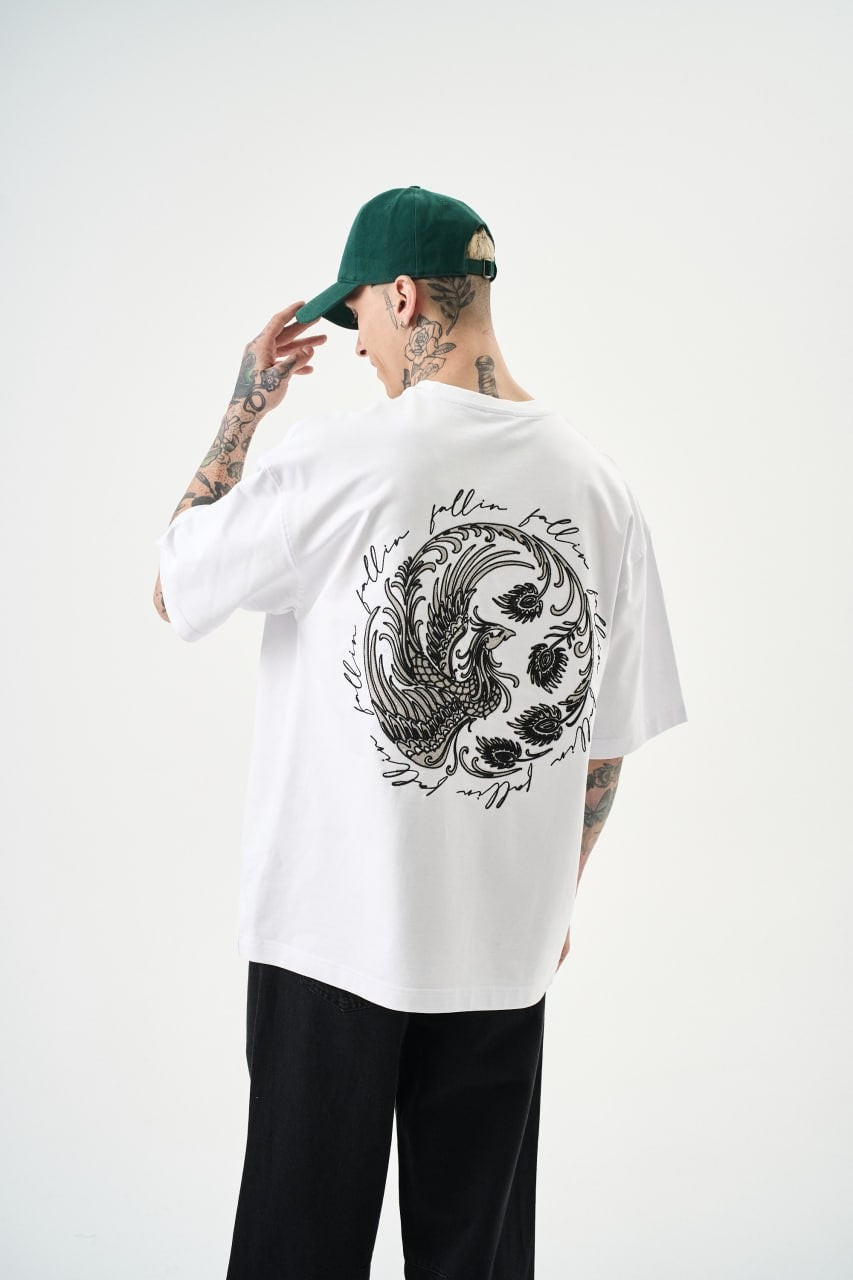 T SHIRT OVERSIZE RESPIRE WHITE 5138