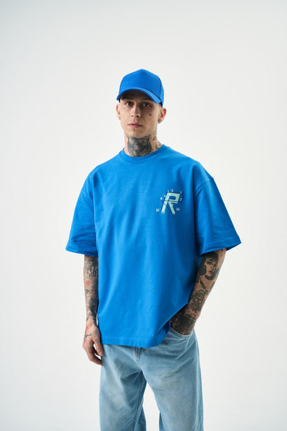 T SHIRT OVERSIZE RESPIRE BLUE 5121