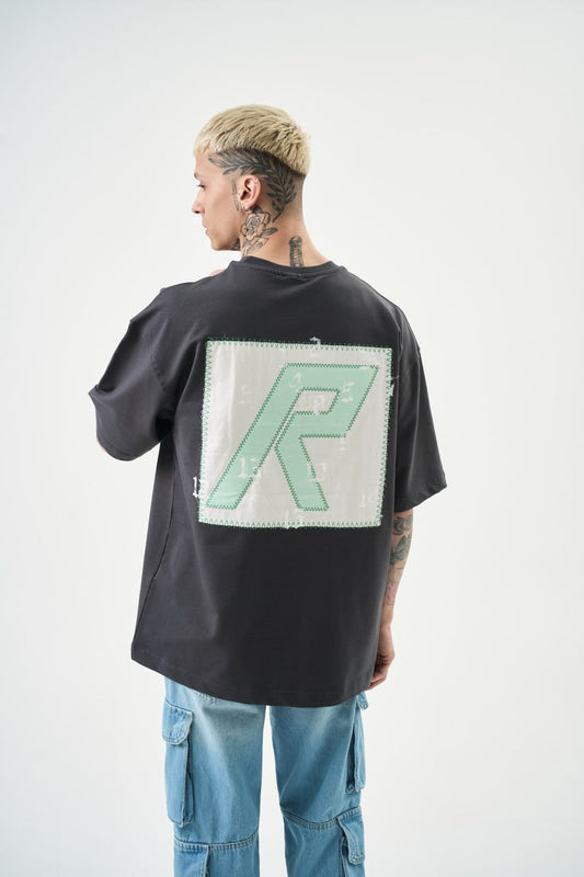 T SHIRT OVERSIZE RESPIRE GREY 5121