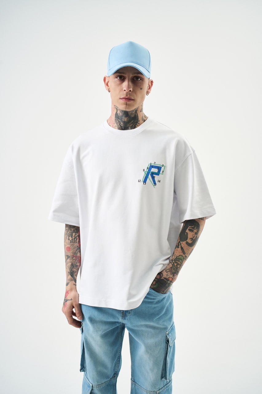 T SHIRT OVERSIZE RESPIRE WHITE 5121