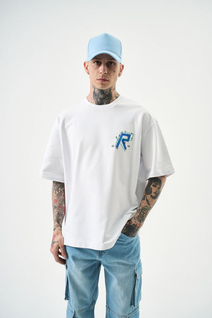 T SHIRT OVERSIZE RESPIRE WHITE 5121
