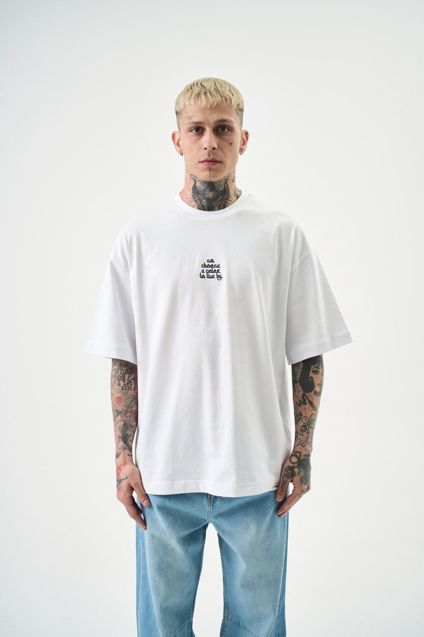 T SHIRT OVERSIZE RESPIRE WHITE 5123