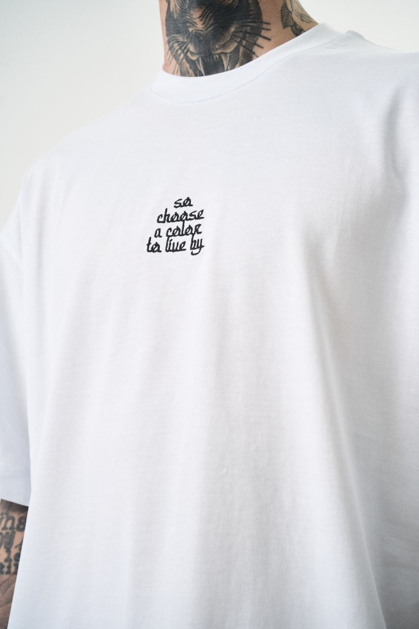 T SHIRT OVERSIZE RESPIRE WHITE 5123