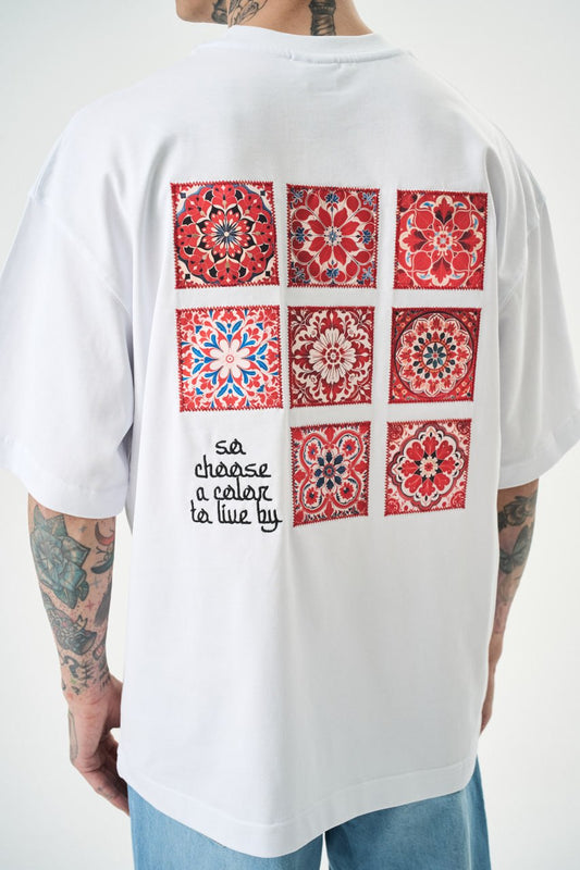 T SHIRT OVERSIZE RESPIRE WHITE 5123