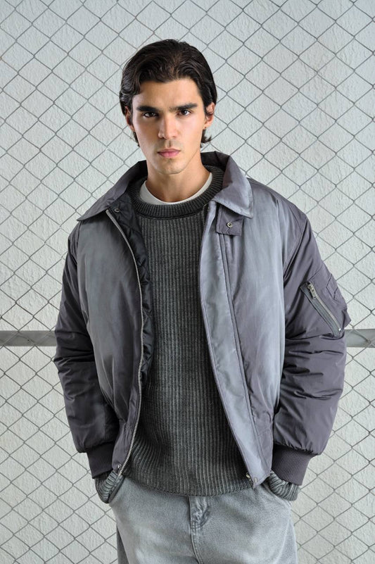 Vest homme Gris 5758