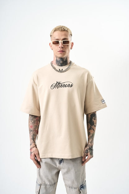 T SHIRT OVERSIZE RESPIRE BEIGE 5116