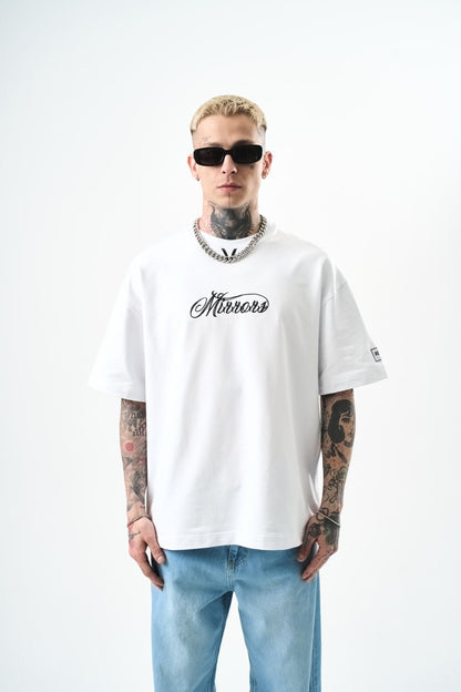 T SHIRT OVERSIZE RESPIRE WHIRTE 5116