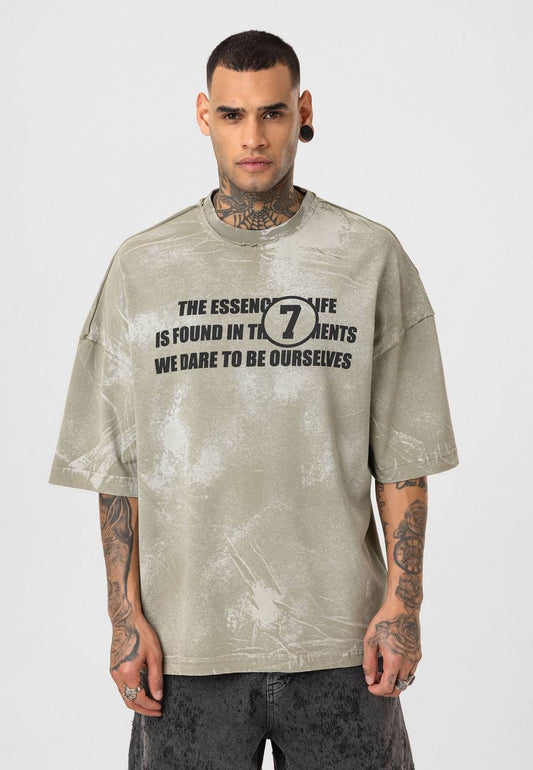 T-SHIRT ESSENCE BEIGE 7114