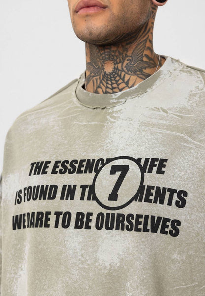 T-SHIRT ESSENCE BEIGE 7114
