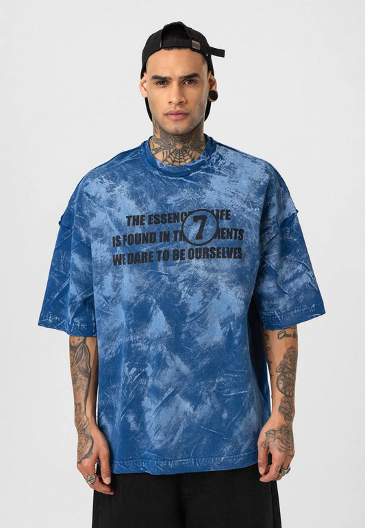 T-SHIRT ESSENCE BLUE 7114