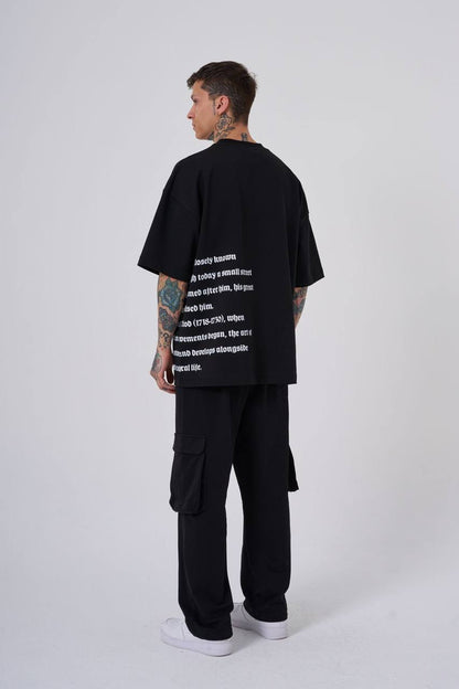 T-SHIRT OVERSIZE MACHINIST BLACK M2059