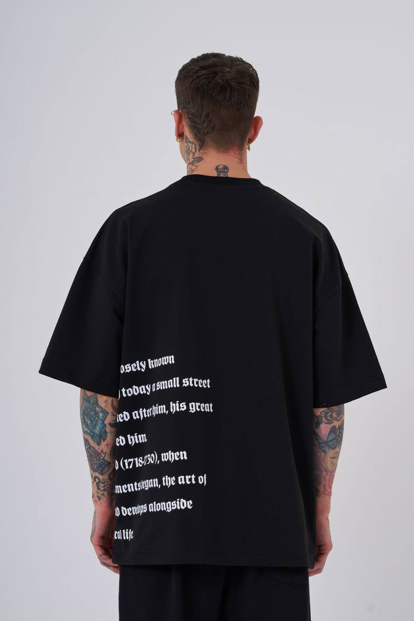 T-SHIRT OVERSIZE MACHINIST BLACK M2059