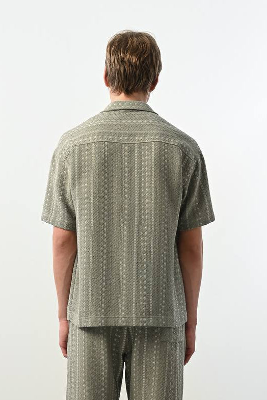 CHEMISE MARRAKECH GREEN GML 2222