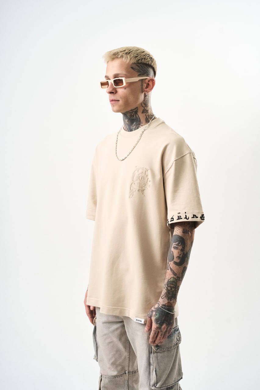 T SHIRT OVERSIZE RESPIRE BEIGE 5124