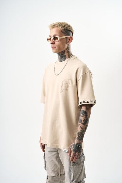 T SHIRT OVERSIZE RESPIRE BEIGE 5124