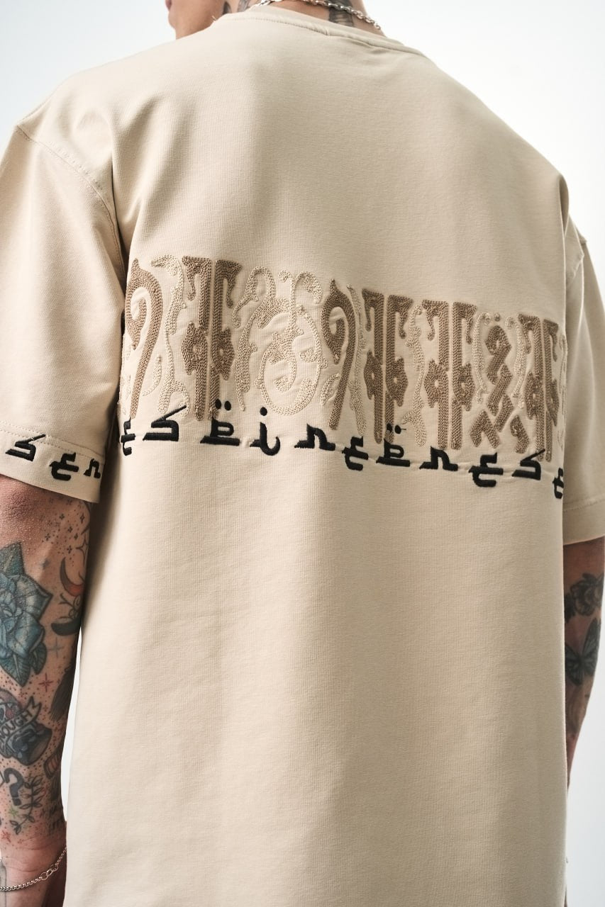 T SHIRT OVERSIZE RESPIRE BEIGE 5124