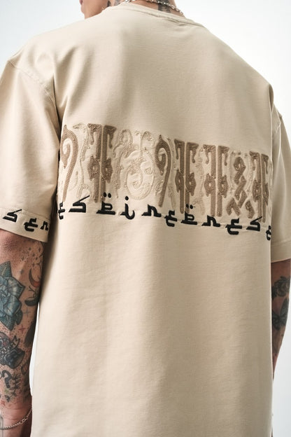 T SHIRT OVERSIZE RESPIRE BEIGE 5124