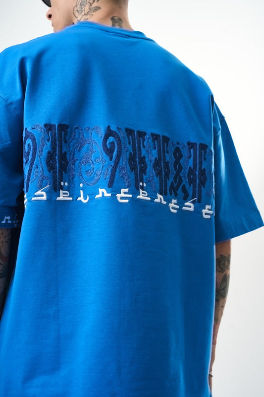 T SHIRT OVERSIZE RESPIRE BLUE 5124