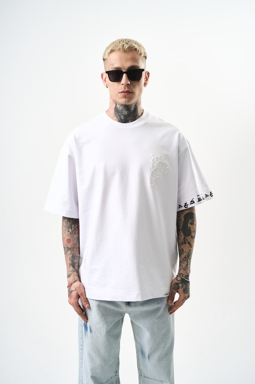 T SHIRT OVERSIZE RESPIRE WHITE 5124