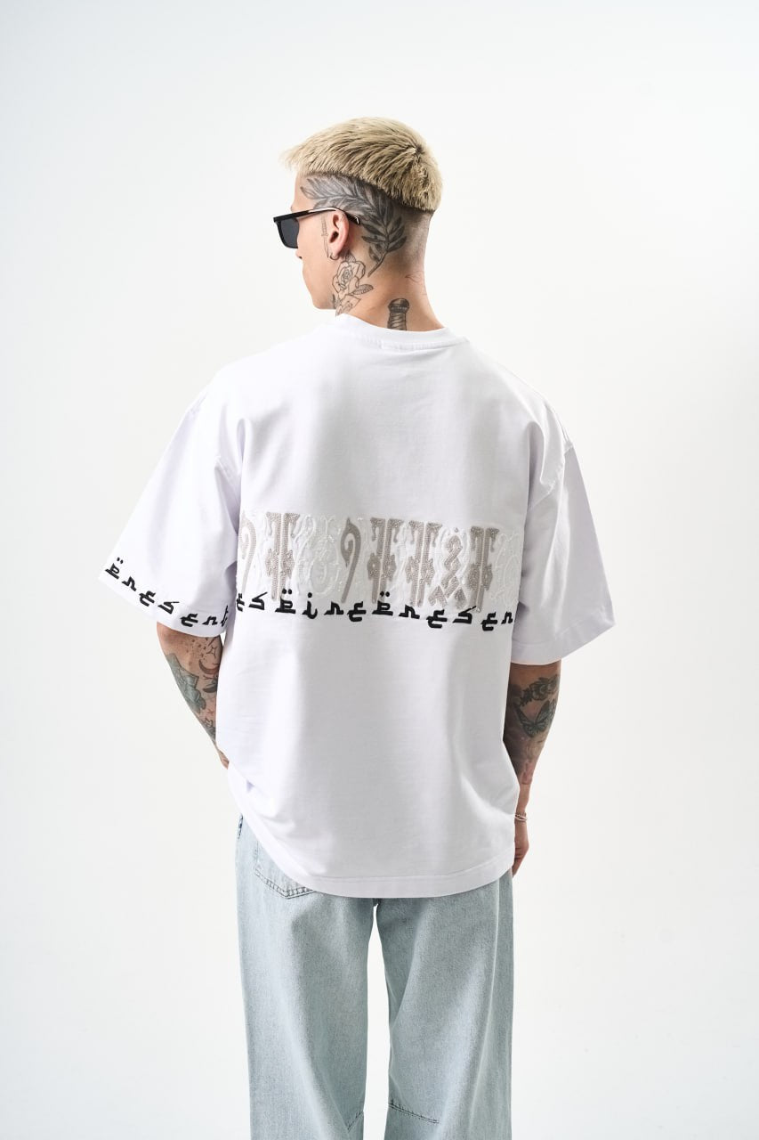 T SHIRT OVERSIZE RESPIRE WHITE 5124