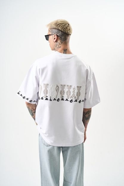 T SHIRT OVERSIZE RESPIRE WHITE 5124