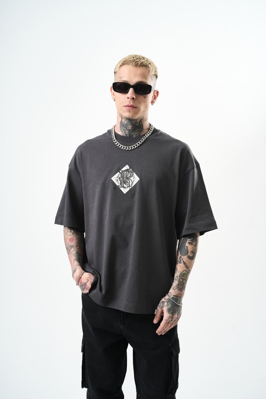 T-SHIRT OVERSIZE RESPIRT GREY 4851