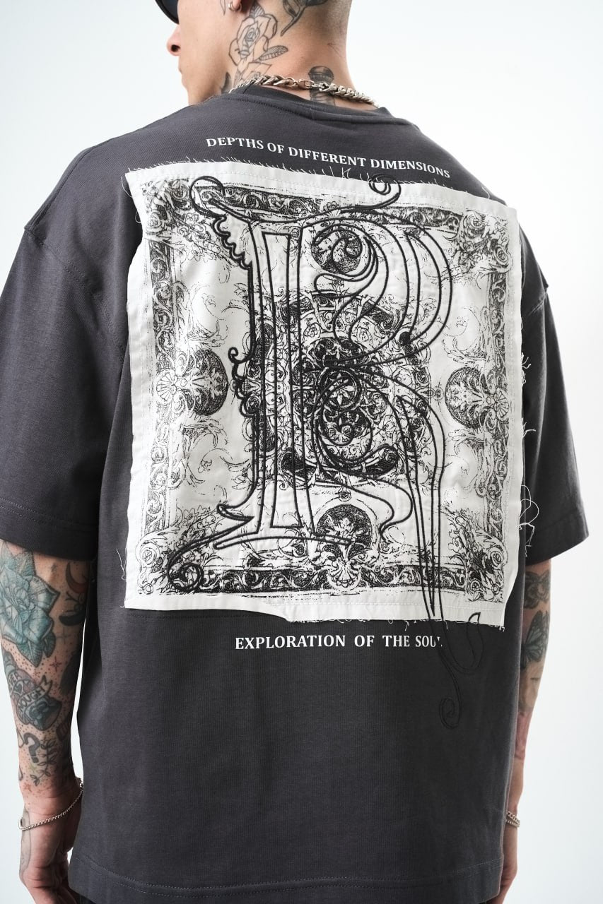 T-SHIRT OVERSIZE RESPIRT GREY 4851