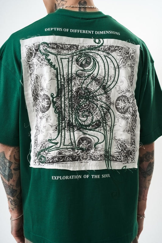 T-SHIRT OVERSIZE RESPIRT GREEN 4851