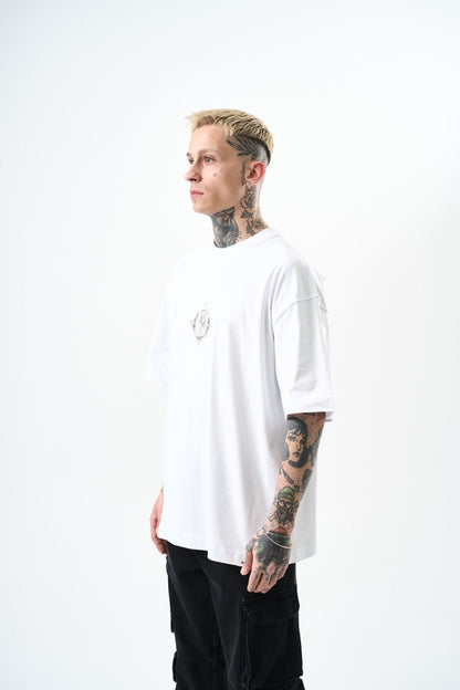 T-SHIRT OVERSIZE RESPIRT WHITE 4851