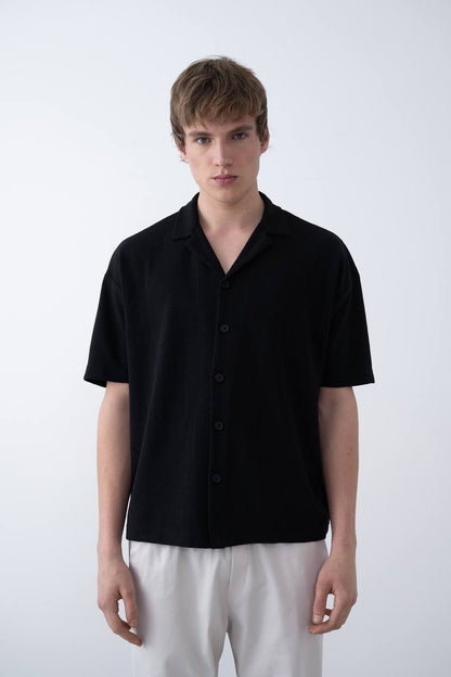 CHEMISE MARRAKECH BLACK 2458