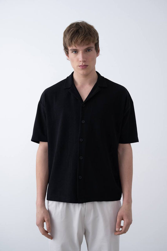 CHEMISE MARRAKECH BLACK 2458