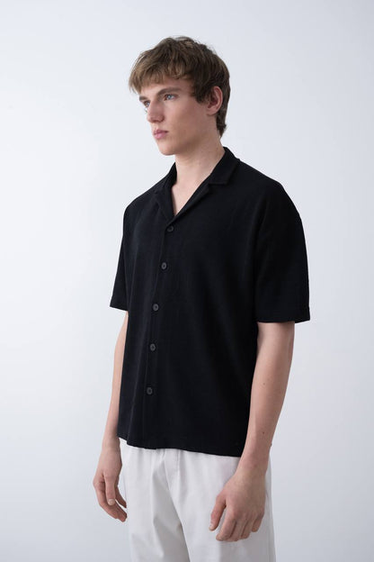 CHEMISE MARRAKECH BLACK 2458