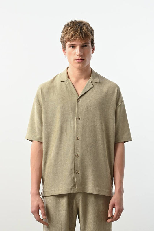 CHEMISE MARRAKECH GREEN 2417