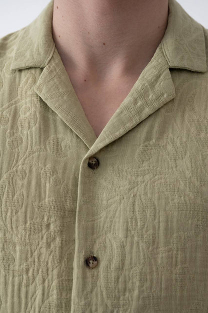 CHEMISE MARRAKECH GREEN 2484