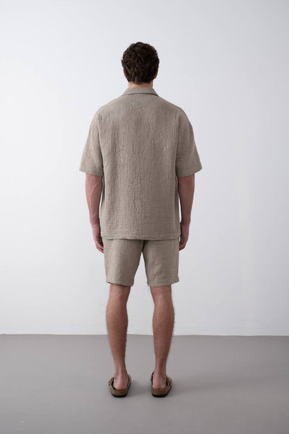 CHEMISE MARRAKECH BEIGE 2484
