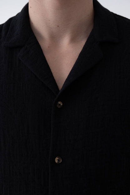 CHEMISE MARRAKECH BLACK 2484