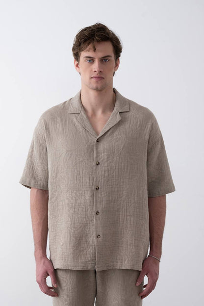 CHEMISE MARRAKECH BEIGE 2484