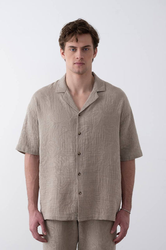 CHEMISE MARRAKECH BEIGE 2484