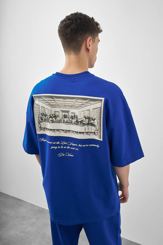 T SHIRT OVERSIZE RESPIRE BLUE 5129
