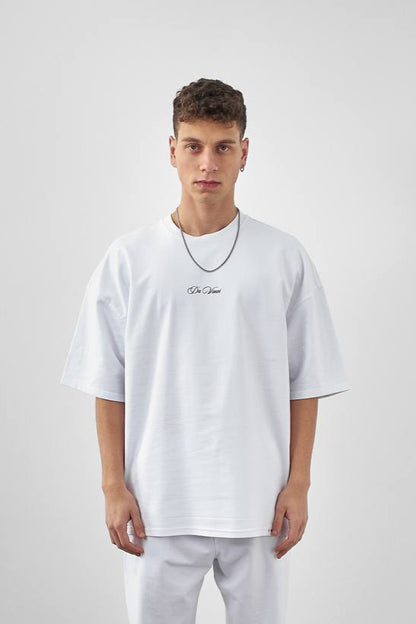 T SHIRT OVERSIZE RESPIRE WHITE 5129