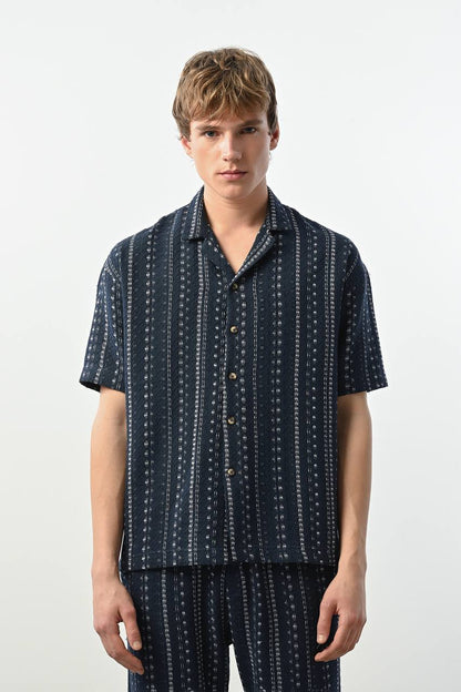 CHEMISE MARRAKECH BLUE GML 2222