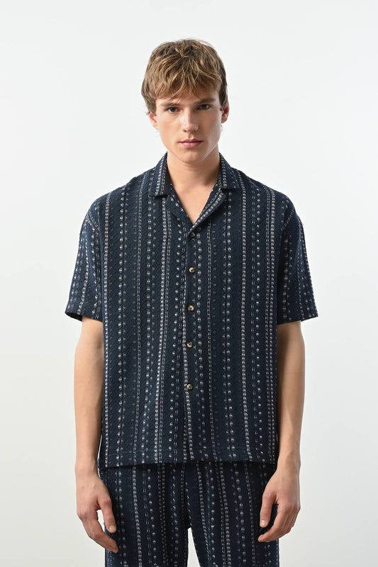 CHEMISE MARRAKECH BLUE GML 2222