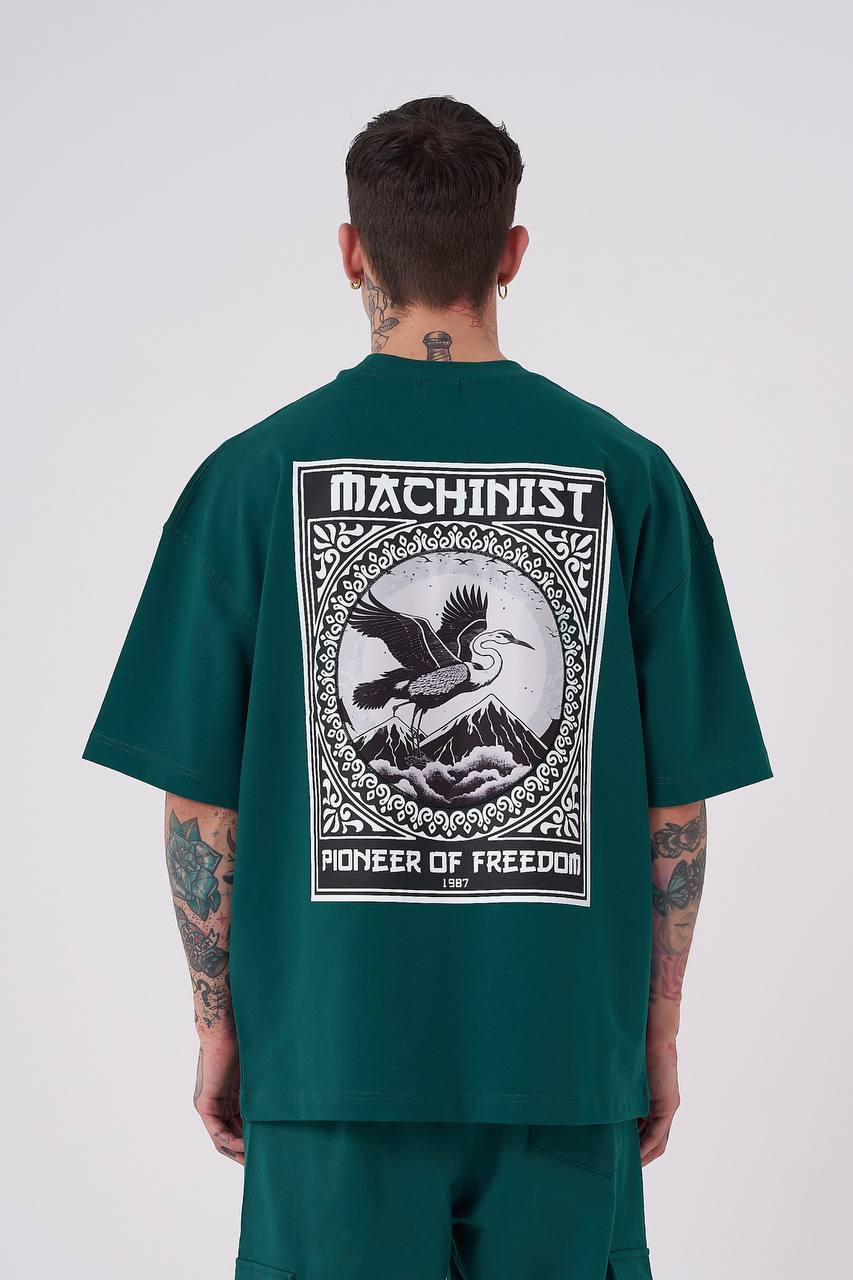 T-SHIRT OVERSIZE MACHINIST GREN M1986