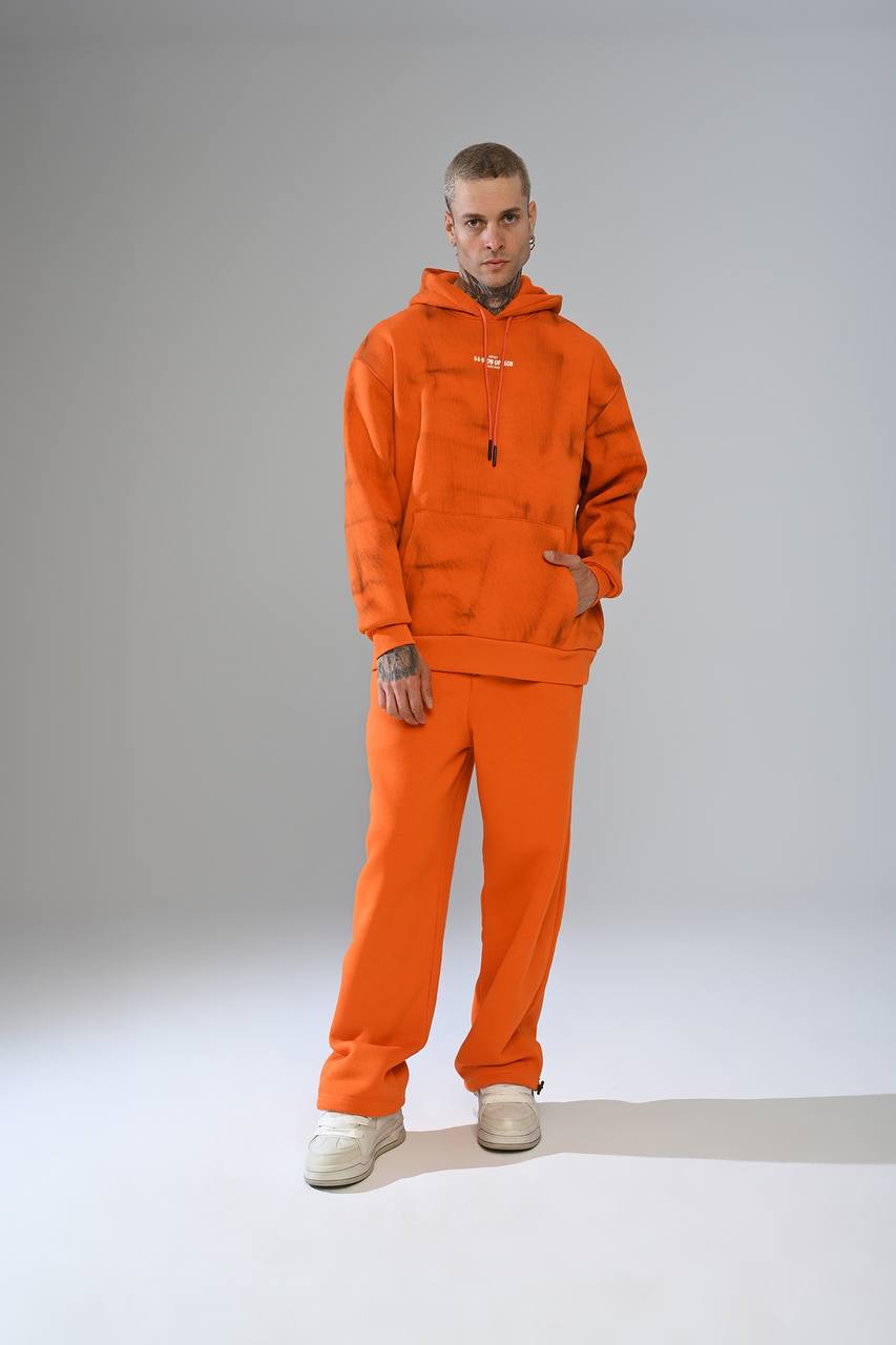 HOODIE OVERSIZE ORANGE H15