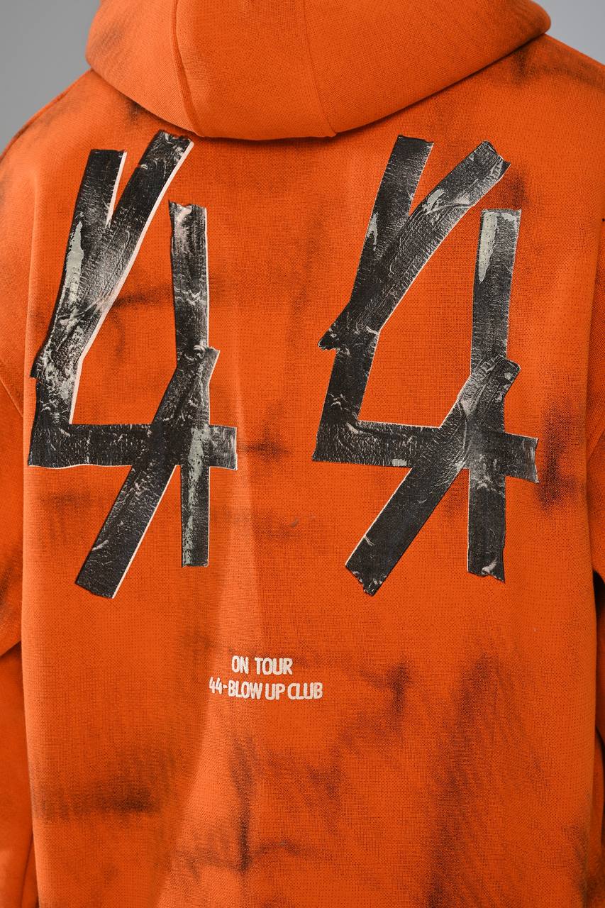 HOODIE OVERSIZE ORANGE H15