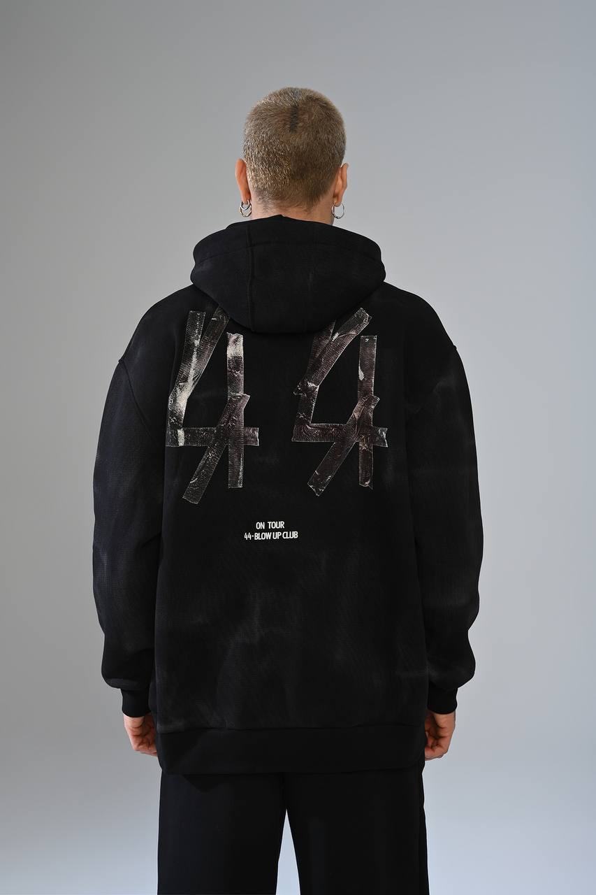 HOODIE OVERSIZE BLACK H15