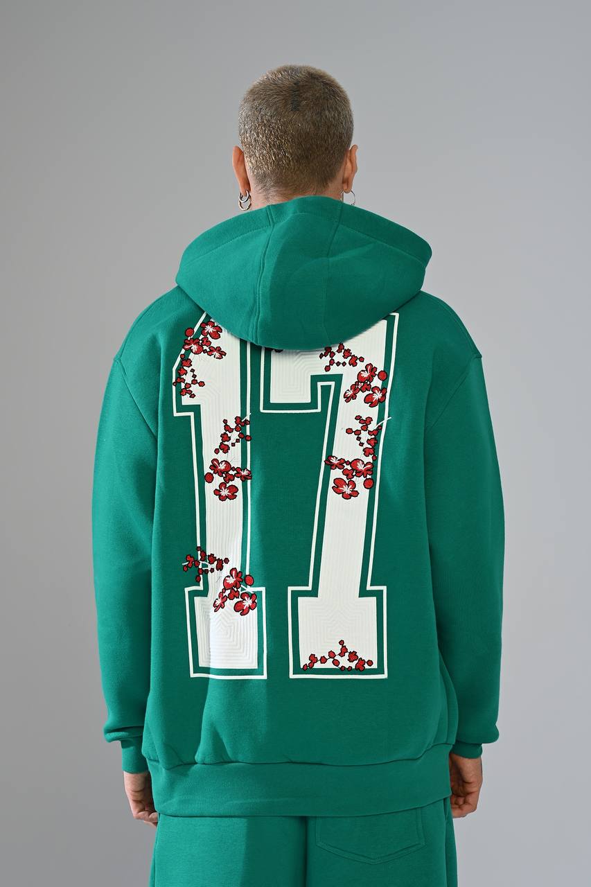 HOODIE OVERSIZE GREEN H02