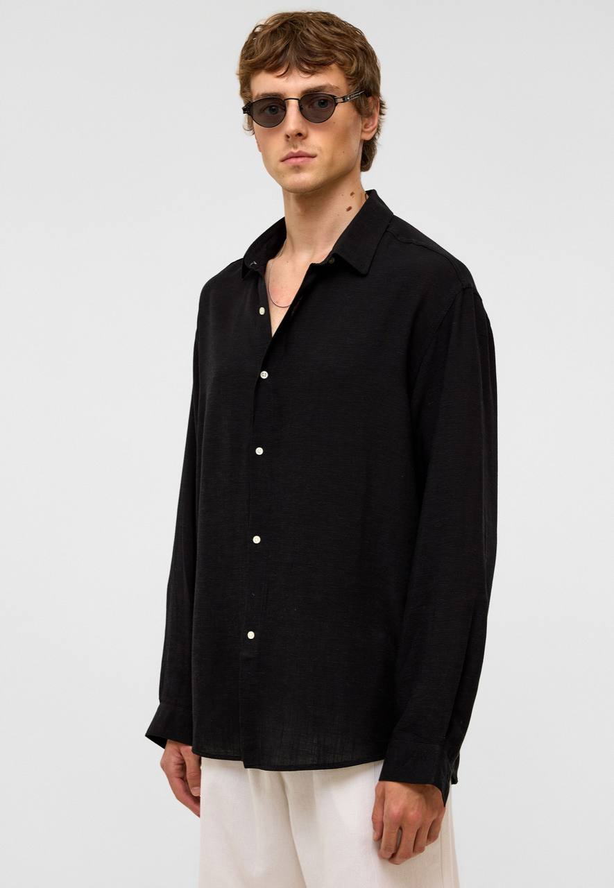 CHEMISE MARRAKECH BLACK 4026