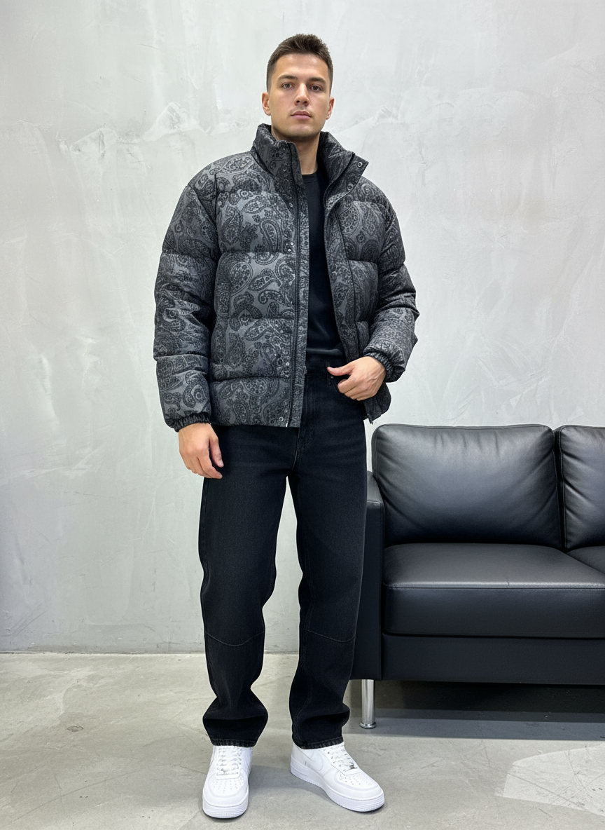 PUFFER JACKET BLACK 1058