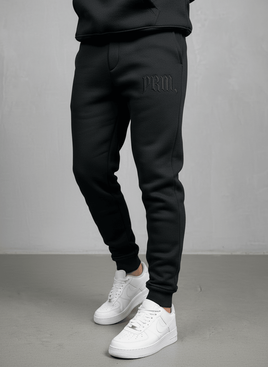PANTALON JOGGING NOIR 6079 - ZG PREMIUM